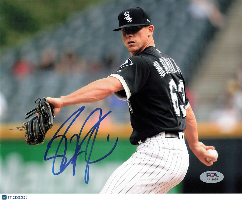 Ian Hamilton Chicago White Sox Signed 8x10 Photo PSA