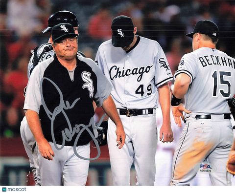 Don Cooper Chicago White Sox Signed 8x10 Photo PSA