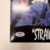 Ice Cube of N.W.A Signed Straight Outta Compton Custom Framed Vinyl Album PSA