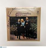 Paul Stookey, Mary Travers & Peter Yarrow Signed In the Wind Vinyl Album PSA