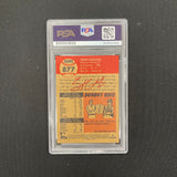 2025 Topps #877 Trent Grisham Signed Card Auto A PSA Slabbed New York Yankees