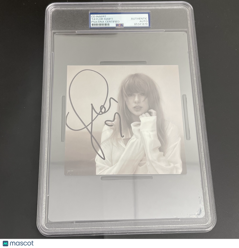 Taylor Swift Signed CD Insert PSA/DNA Autographed TTPD Album