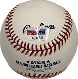 Dan Haren Signed MLB Baseball PSA Autographed