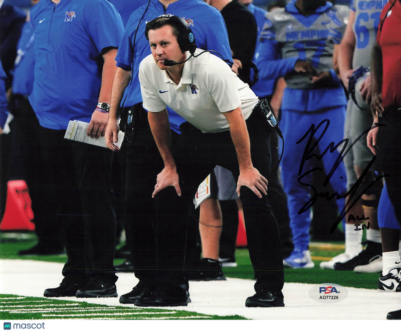 Ryan Silverfield Signed 8x10 Photo PSA Memphis Tigers
