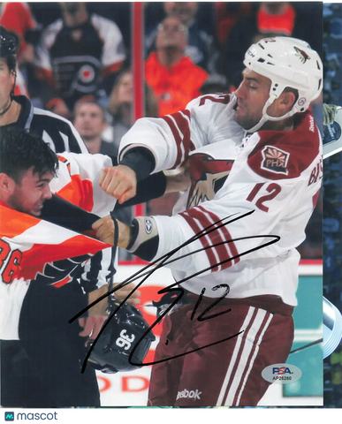 Paul Bissonnette Signed Hockey 8x10 Photo PSA Autographed