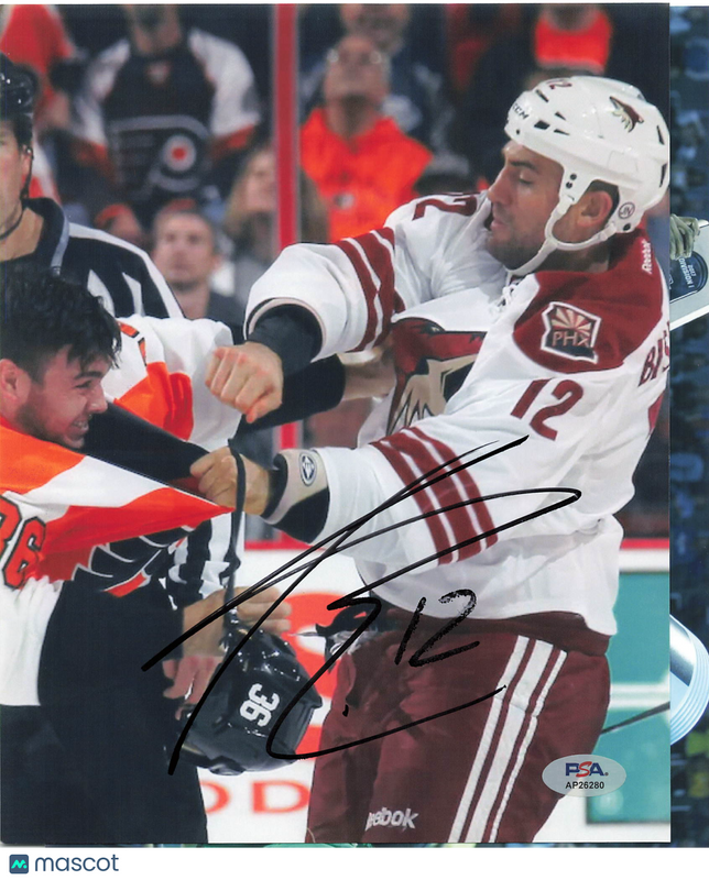 Paul Bissonnette Signed Hockey 8x10 Photo PSA Autographed