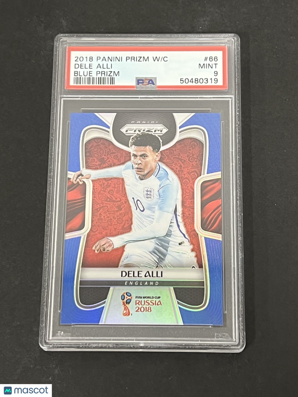 2018 Panini Prizm World Cup #66 Dele Alli PSA 9
