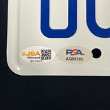 Michael J. Fox  Signed License Plate JSA Auto Back to the Future