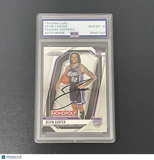 2024-25 Panini Prizm #39 Devin Carter Signed Card Auto 10 PSA Slabbed Sacramento
