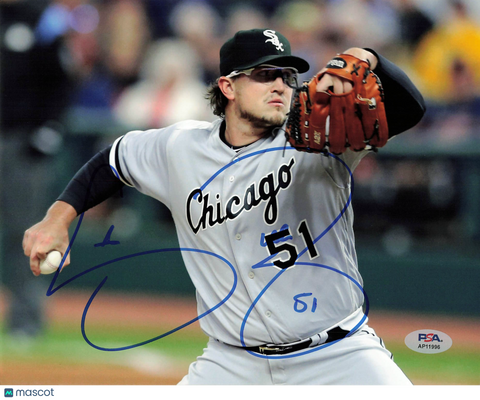 Carson Fulmer Chicago White Sox Signed 8x10 Photo PSA