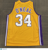 Shaquille O'Neal Signed Jersey JSA Los Angeles Lakers Autographed
