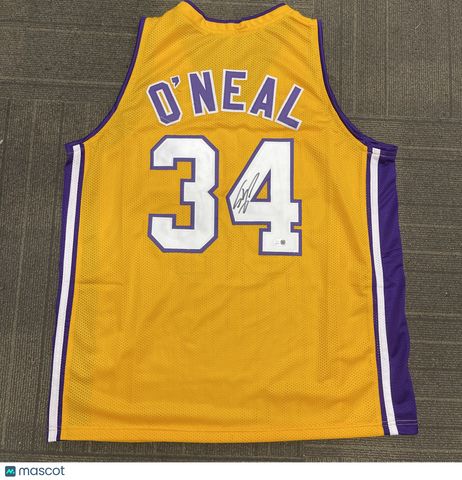 Shaquille O'Neal Signed Jersey JSA Los Angeles Lakers Autographed