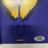 Adam Levine Signed Maroon 5 Love Is Like Custom Framed Vinyl Album PSA