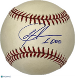 Lance Johnson Signed Baseball MLB PSA Autographed