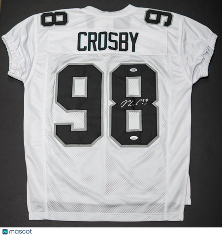 Maxx Crosby Signed Jersey PSA Las Vegas Raiders Autographed