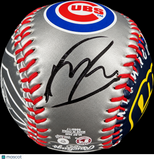 Moises Ballesteros Signed MLB Baseball PSA Chicago Cubs