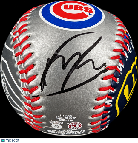 Moises Ballesteros Signed MLB Baseball PSA Chicago Cubs