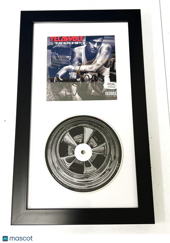 Yelawolf  Signed CD Cover Framed PSA/DNA Trunk Muzik 0-60 Autographed