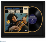John Mayall Signed The Blues Alone Custom Framed Vinyl PSA Album Auth