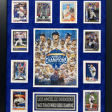 2025 World Series Champion Los Angeles Dodgers 10-Card Custom Display Frame