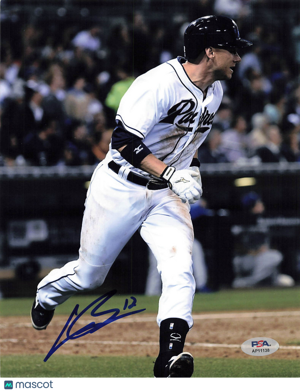 Clint Barmes San Diego Padres Signed 8x10 Photo PSA