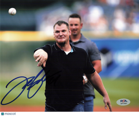 Joe Crede Chicago White Sox Signed 8x10 Photo PSA