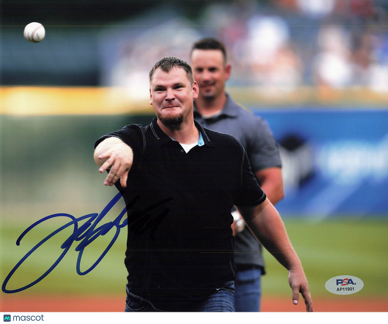 Joe Crede Chicago White Sox Signed 8x10 Photo PSA