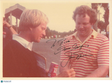 Jack Nicklaus Signed Golf 8x10 Photo BAS Autographed