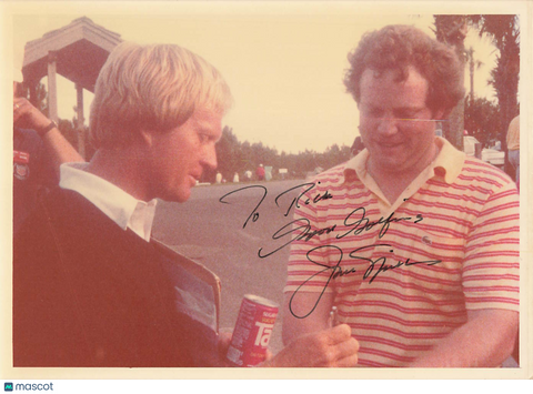 Jack Nicklaus Signed Golf 8x10 Photo BAS Autographed