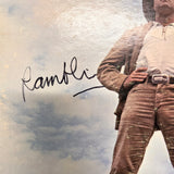 Ramblin' Jack Elliot Signed Bull Durham Sacks & Railroad Tracks Vinyl Album PSA
