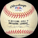 Ozzie Smith Signed MLB Baseball PSA St. Louis Cardinals