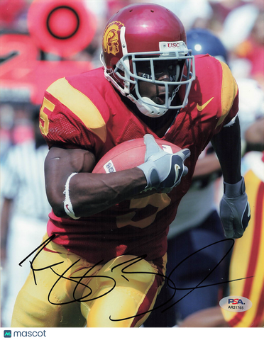 Reggie Bush Signed USC Trojans Football 8x10 Photo PSA Autographed