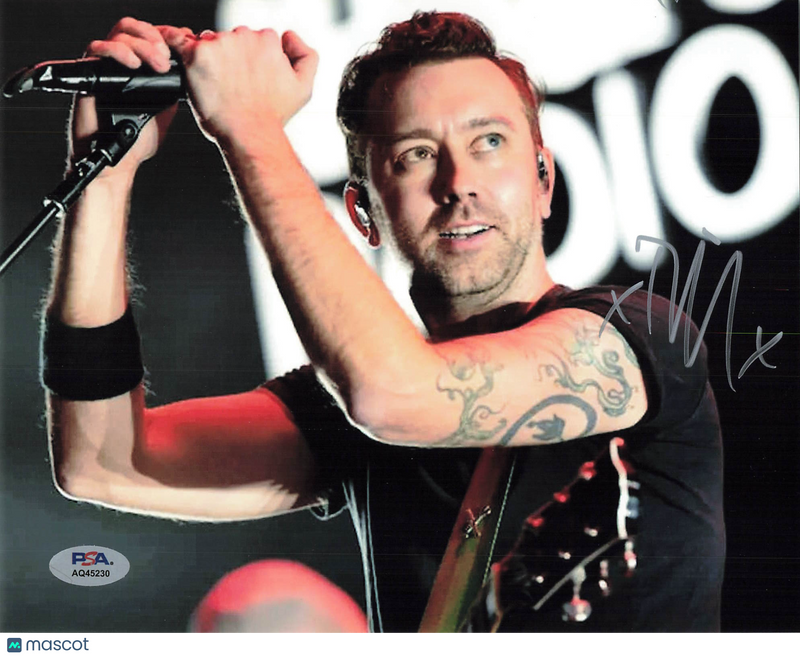 Tim McIlrath Signed 8x10 Photo PSA Autographed