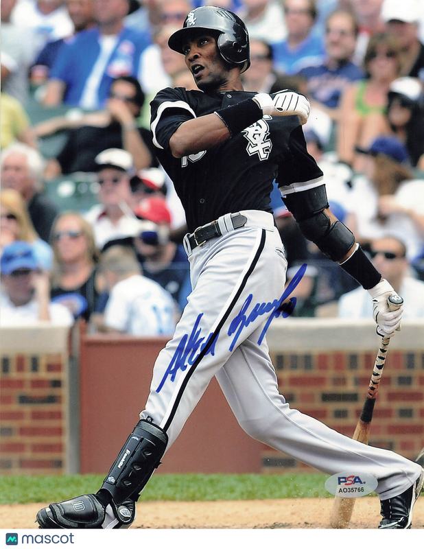 Alexei Ramirez Chicago White Sox Signed 8x10 Photo PSA