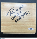 Andre Jackson Signed Floorboard PSA/DNA Autographed Uconn