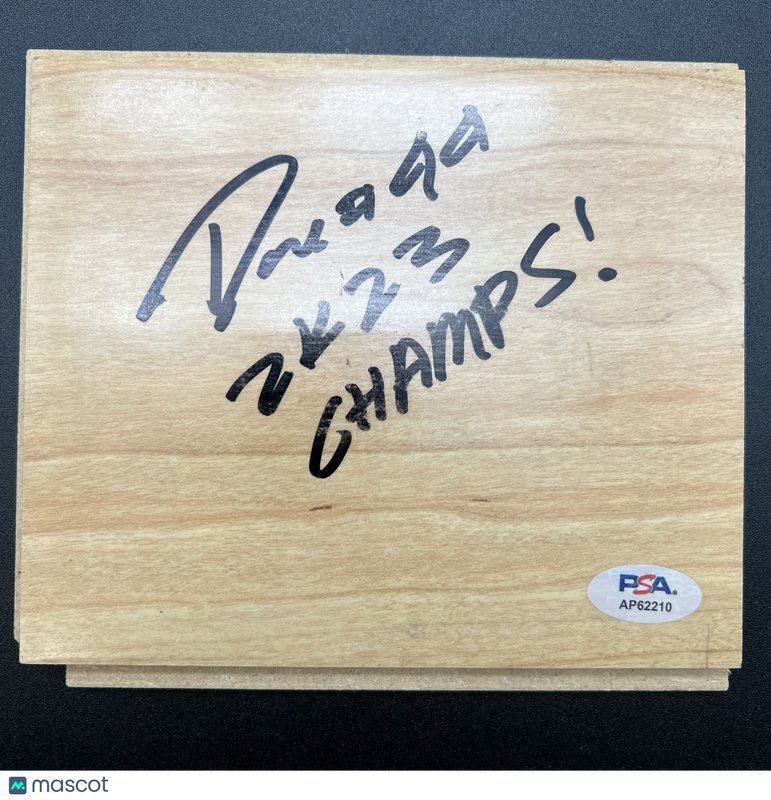 Andre Jackson Signed Floorboard PSA/DNA Autographed Uconn