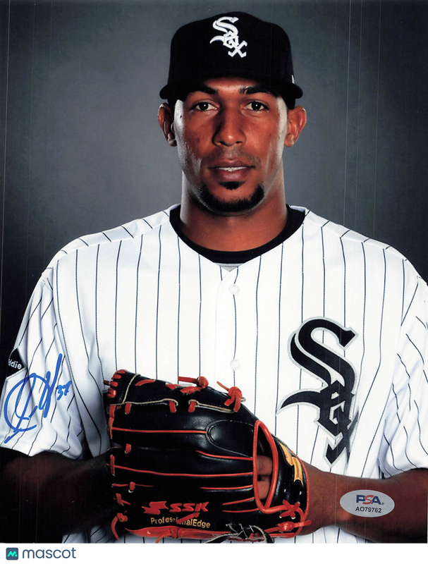 Juan Minaya Chicago White Sox Signed 8x10 Photo PSA