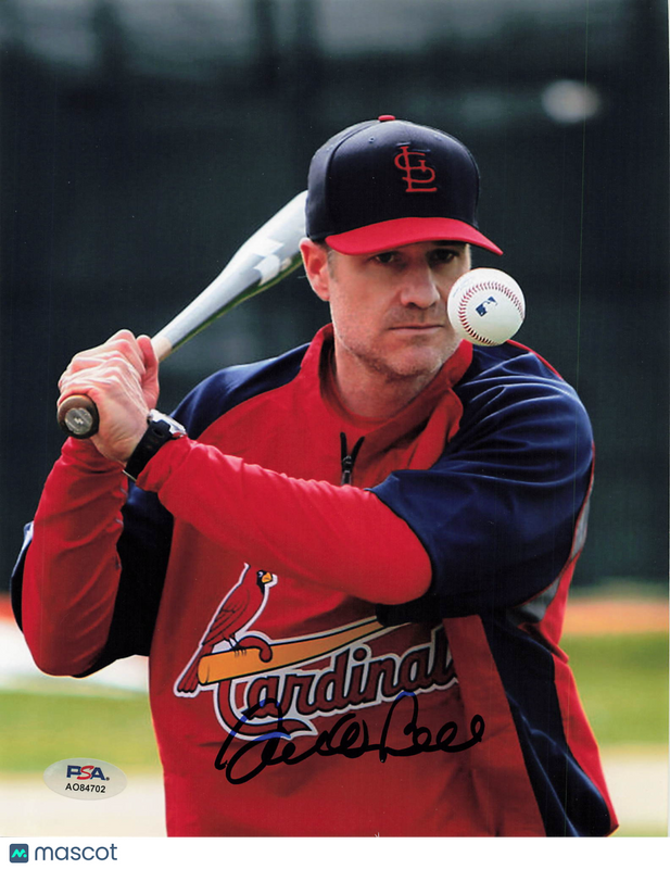 David Bell St. Louis Cardinals Signed 8x10 Photo PSA