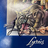Elton John signed Lyrics magazine PSA/DNA Autographed