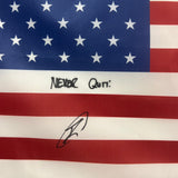 Robert O'Neill  Signed Custom Framed U.S. Flag PSA Authograph