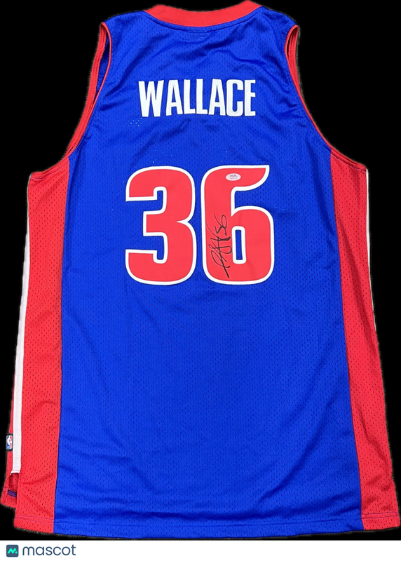 Rasheed Wallace Signed Jersey PSA Detroit Pistons Autographed