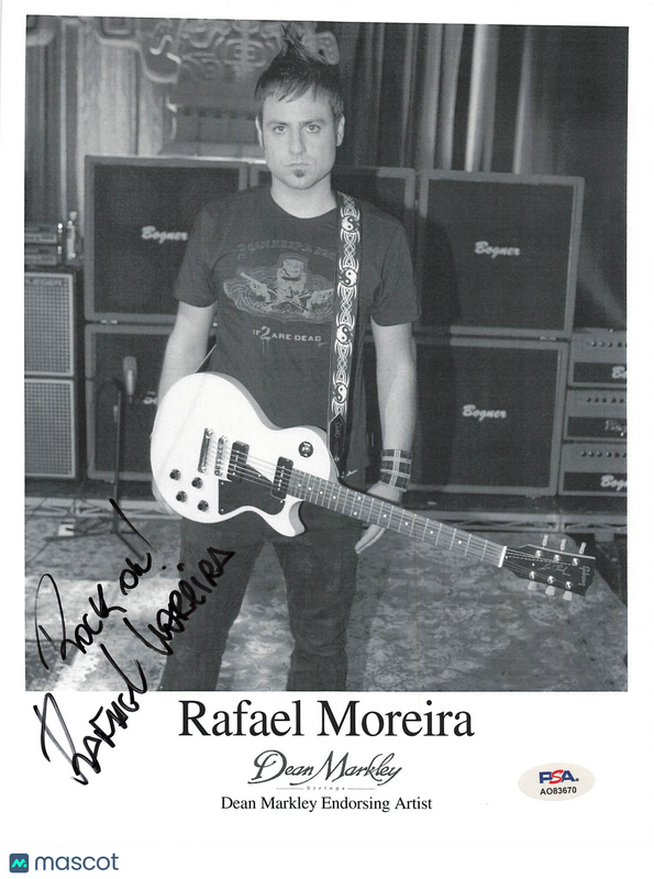 Rafael Moreira Signed 8x10 Photo PSA Autographed
