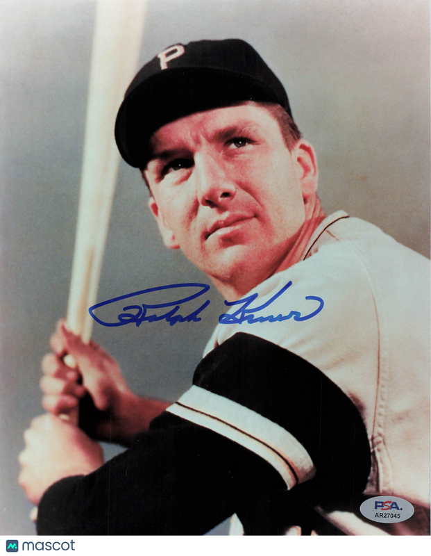 Garry Maddox Philadelphia Phillies Signed 8x10 Photo PSA