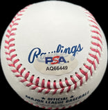 Framber Valdez Signed Baseball MLB PSA