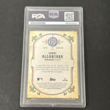 2022 Topps Gypsy Queen #271 Sandy Alcantara Green signed card PSA Auto 10