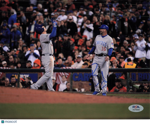 Brandon Hyde Chicago Cubs Signed 8x10 Photo PSA
