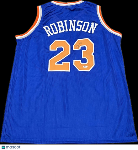 Mitchell Robinson Signed Jersey PSA New York Knicks Autographed