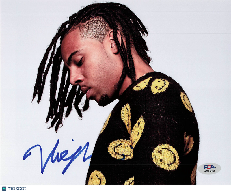 Vic Mensa Signed 8x10 Photo PSA Autographed