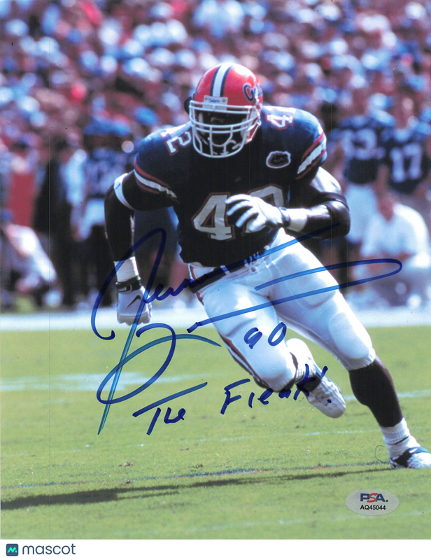 Jevon Kearse Signed Florida Gators Football 8x10 Photo PSA Autographed