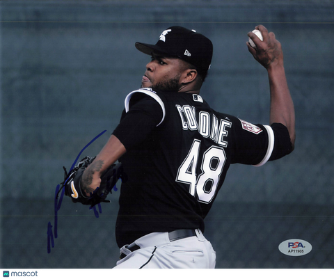 Alex Colome Chicago White Sox Signed 8x10 Photo PSA